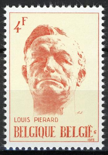 Poštová známka Belgicko 1973 Louis Piérard, spisovatel a politik Mi# 1742