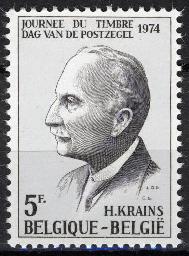 Poštová známka Belgicko 1974 Hubert Krains, sektretáø UPU Mi# 1765