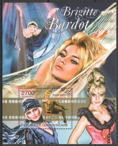 Poštová známka SAR 2011 Brigitte Bardot Mi# Block 732 Kat 11€