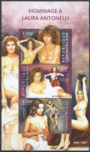 Poštové známky SAR 2015 Laura Antonelli Mi# 5541-43 Kat 16€
