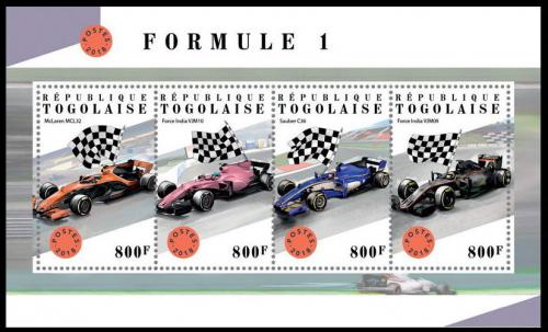 Poštové známky Togo 2018 Formule 1 Mi# 9131-34 Kat 13€