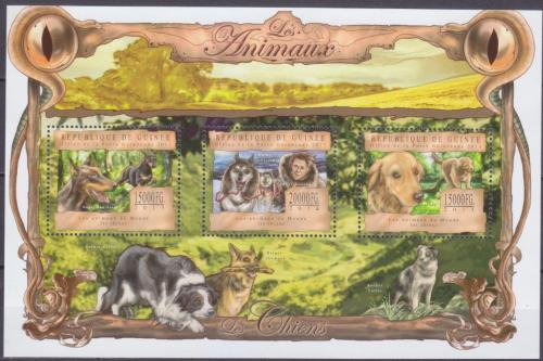 Poštové známky Guinea 2013 Psy Mi# 9849-51 Kat 20€ 