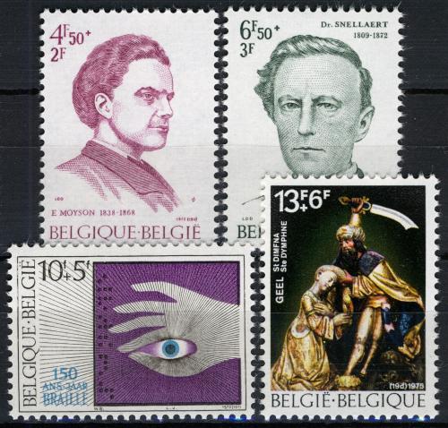 Poštové známky Belgicko 1975 Solidarita Mi# 1837-40