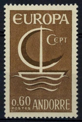 Poštová známka Andorra Fr. 1966 Európa CEPT Mi# 198