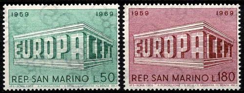 Poštové známky San Marino 1969 Európa CEPT Mi# 925-26