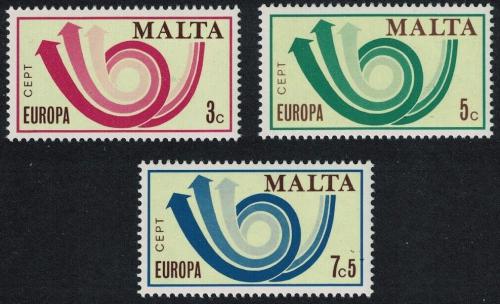 Poštové známky Malta 1973 Európa CEPT Mi# 472-74