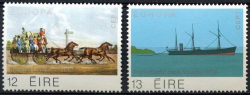 Poštové známky Írsko 1979 Európa CEPT, historie pošty Mi# 412-13