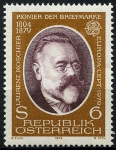 Poštová známka Rakúsko 1979 Európa CEPT, historie pošty Mi# 1608