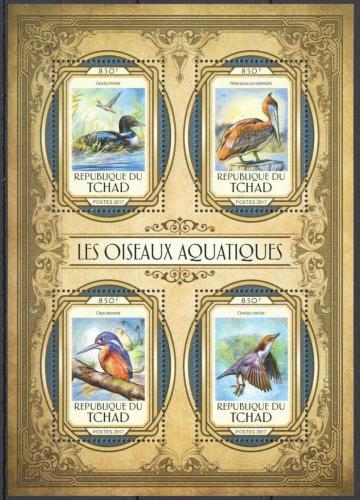 Poštové známky Èad 2017 Vodní ptáci Mi# 2891-94 Kat 13€