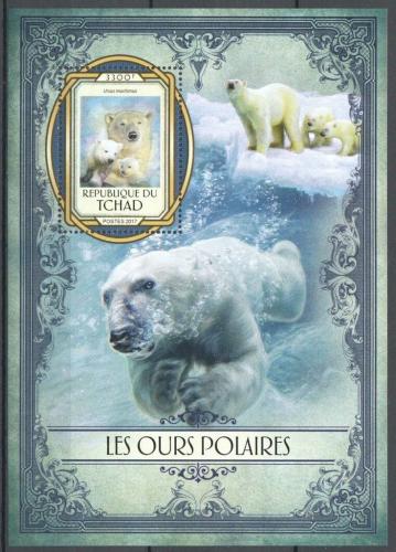 Poštová známka Èad 2017 ¼adový medvede Mi# Block 684 Kat 13€