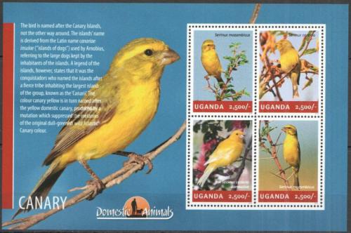 Poštové známky Uganda 2014 Zvonohlíci Mi# 3285-88 Kat 12€
