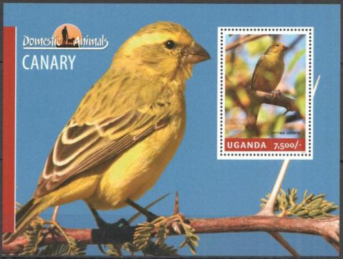 Poštová známka Uganda 2014 Zvonohlíci Mi# Block 464 Kat 9€