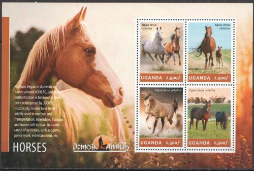 Poštové známky Uganda 2014 Kone Mi# 3300-03 Kat 12€