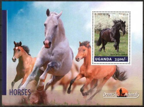 Poštová známka Uganda 2014 Kone Mi# Block 467 Kat 9€