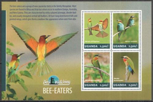 Poštové známky Uganda 2014 Vlhy Mi# 3225-28 Kat 12€