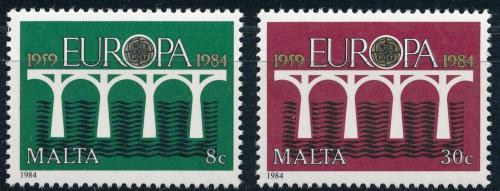 Poštové známky Malta 1984 Európa CEPT Mi# 704-05