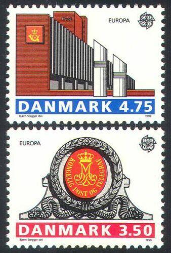 Poštové známky Dánsko 1990 Európa CEPT, pošta Mi# 974-75