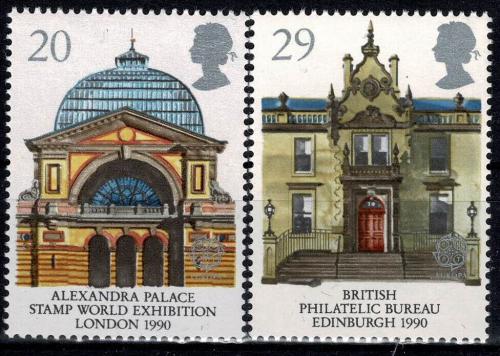 Poštové známky Ve¾ká Británia 1990 Európa CEPT, pošta Mi# 1261-62 Kat 5€ 