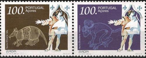 Poštové známky Azory 1994 Európa CEPT, objavy Mi# 446-47