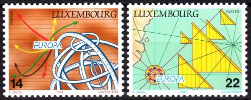Poštové známky Luxembursko 1994 Európa CEPT Mi# 1340-41 Kat 4.50€
