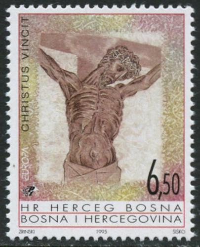 Poštová známka Bosna a Hercegovina 1995 Európa CEPT, mír a svoboda Mi# 26 Kat 20€