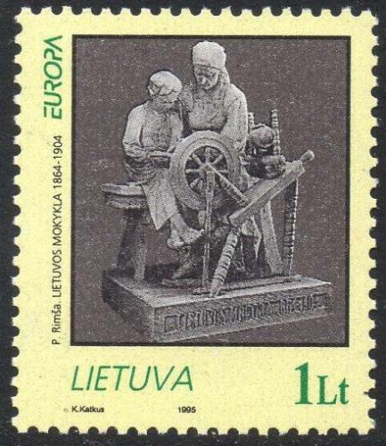 Poštová známka Litva 1995 Európa CEPT, mír a svoboda Mi# 580