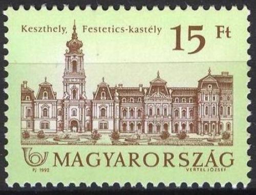 Poštová známka Maïarsko 1992 Zámek rodiny Festetics Mi# 4194