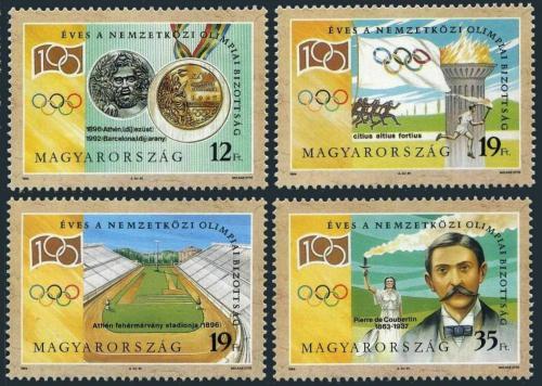 Poštové známky Maïarsko 1994 MOV, 100. výroèie Mi# 4294-97