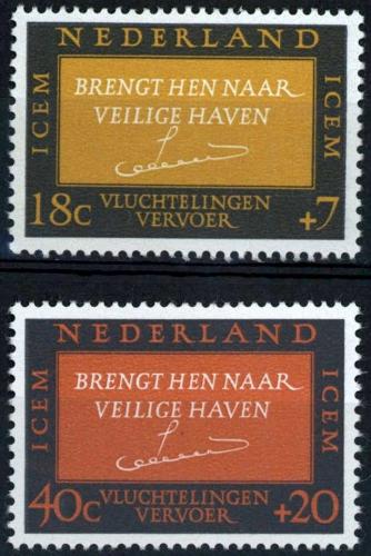 Poštové známky Holandsko 1966 Komise pro ICEM Mi# 856-57