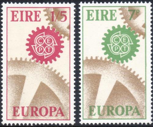 Poštové známky Írsko 1967 Európa CEPT Mi# 192-93