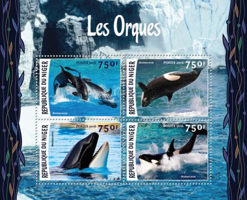 Poštové známky Niger 2016 Kosatky Mi# 4142-45 Kat 12€