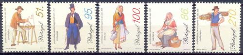 Poštové známky Portugalsko 1999 Profese Mi# 2321-25 Kat 7€