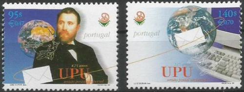 Poštové známky Portugalsko 1999 UPU, 125. výroèie Mi# 2362-63