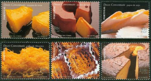 Poštové známky Portugalsko 1999 Sladkosti Mi# 2365-70 Kat 8.50€