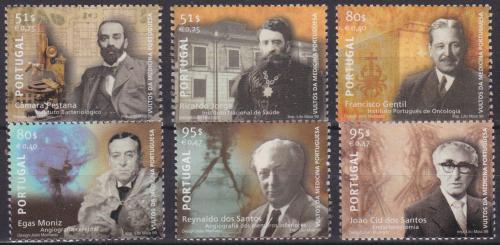Poštové známky Portugalsko 1999 Lékaøi Mi# 2372-77 