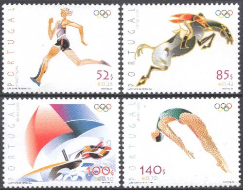 Poštové známky Portugalsko 2000 LOH Sydney Mi# 2455-58