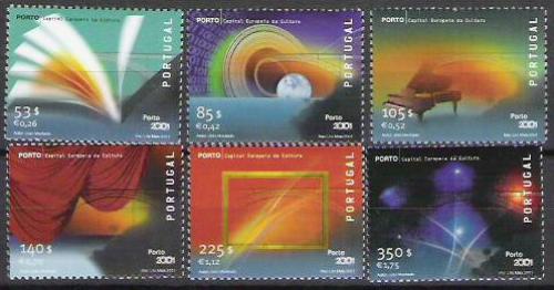 Poštové známky Portugalsko 2001 Porto Mi# 2508-13 Kat 12€