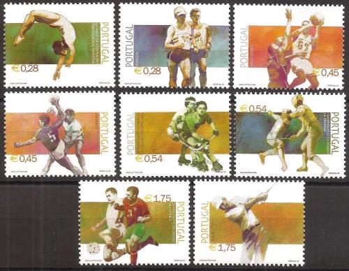 Poštové známky Portugalsko 2002 Šport Mi# 2603-10