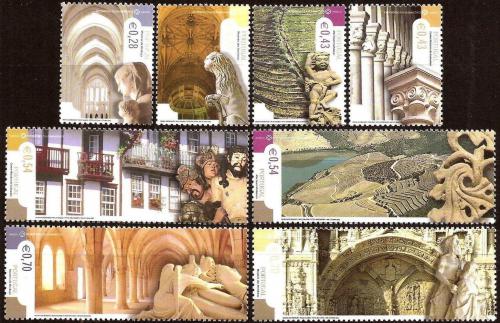 Poštové známky Portugalsko 2002 Dìdictví UNESCO Mi# 2622-29