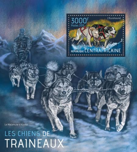 Poštovní známka SAR 2013 Tažní psi Mi# Block 1105 Kat 14€