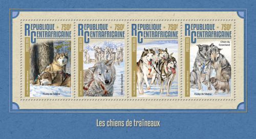 Poštovní známky SAR 2016 Tažní psi Mi# 6130-33 Kat 14€
