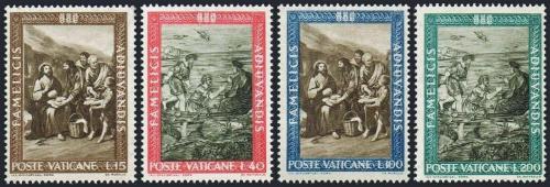 Poštové známky Vatikán 1963 Boj proti hladu Mi# 423-26