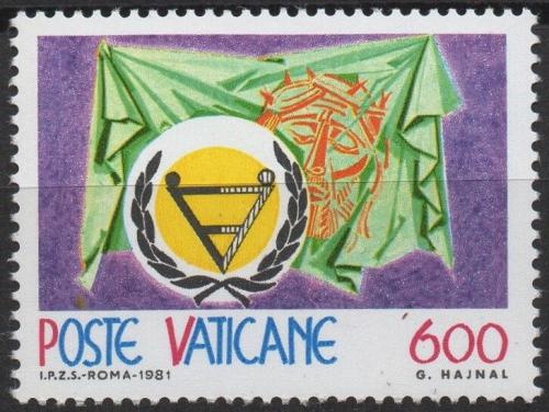 Poštová známka Vatikán 1981 Medzinárodný rok postižených Mi# 791