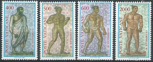 Poštové známky Vatikán 1987 Výstava OLYMPHILEX ’87 Mi# 916-19
