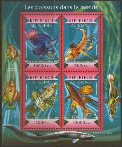Poštové známky Guinea 2015 Ryby Mi# 10917-20 Kat 20€