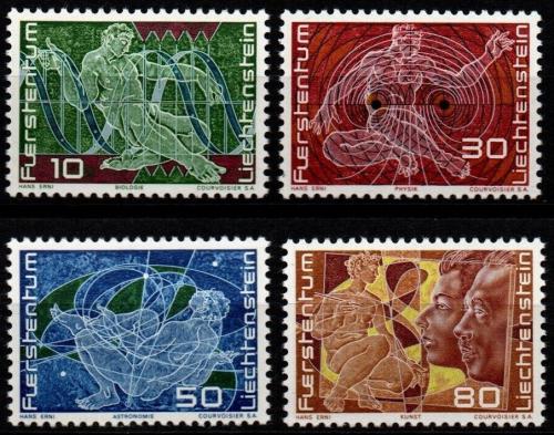 Poštové známky Lichtenštajnsko 1969 Výroèí vzniku Mi# 508-11