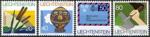 Potovn znmky Lichtentejnsko 1983 Vro Mi# 824-27