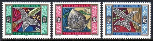 Potov znmky Lichtentajnsko 1985 Zbroj Mi# 890-92 - zvi obrzok