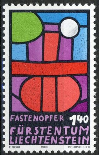 Poštová známka Lichtenštajnsko 1986 Obìtování Mi# 895