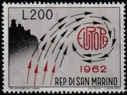Poštová známka San Marino 1962 Európa CEPT Mi# 749